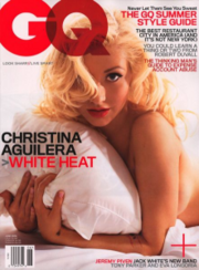 Aguilera on the cover of the June 2006 issue of GQ.