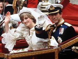The Prince and Princess of Wales return from their wedding at St Paul's Cathedral